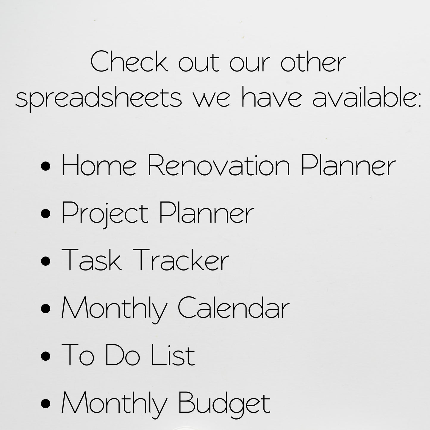 Home Renovation Budget Template Google Sheets and Excel Spreadsheet