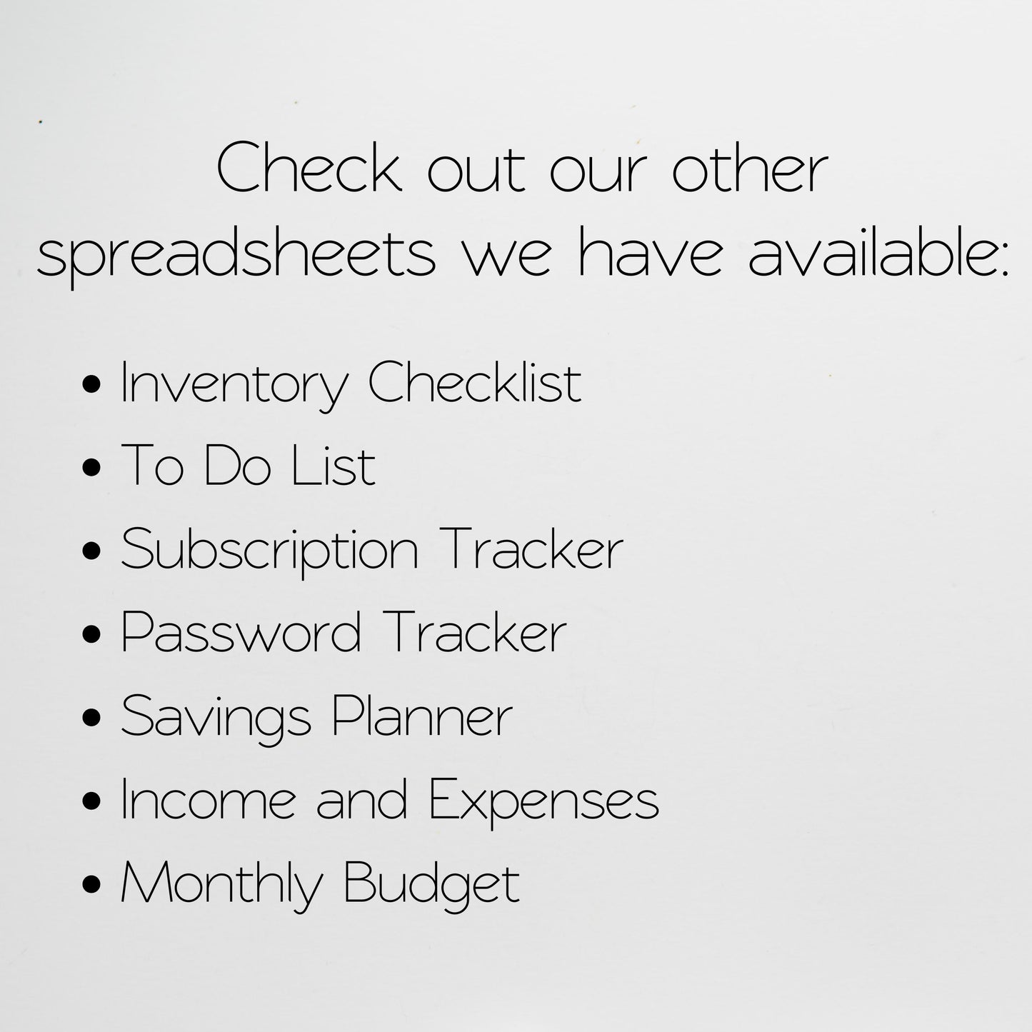 Tshirt Business Bundle Google Sheet and Excel Spreadsheet