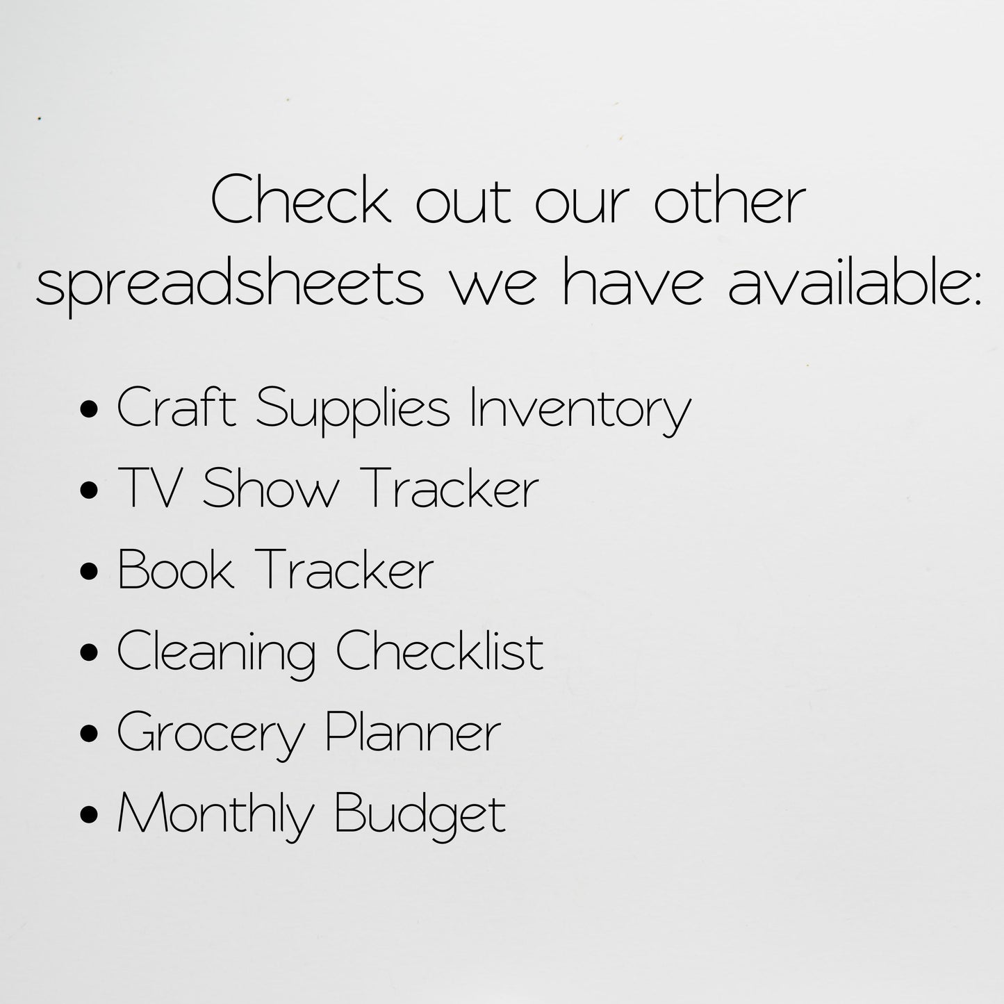 Crochet Planner Template Google Sheet and Excel Spreadsheet