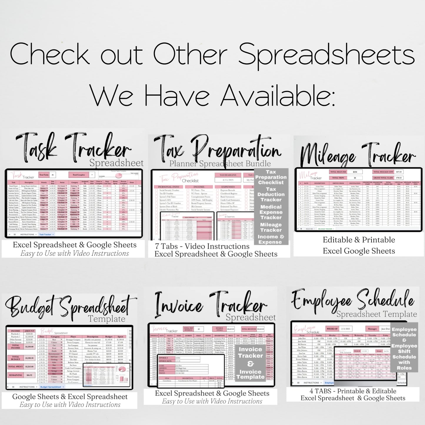 Consignment Inventory Tracker Template for Google Sheets and Excel Spreadsheet