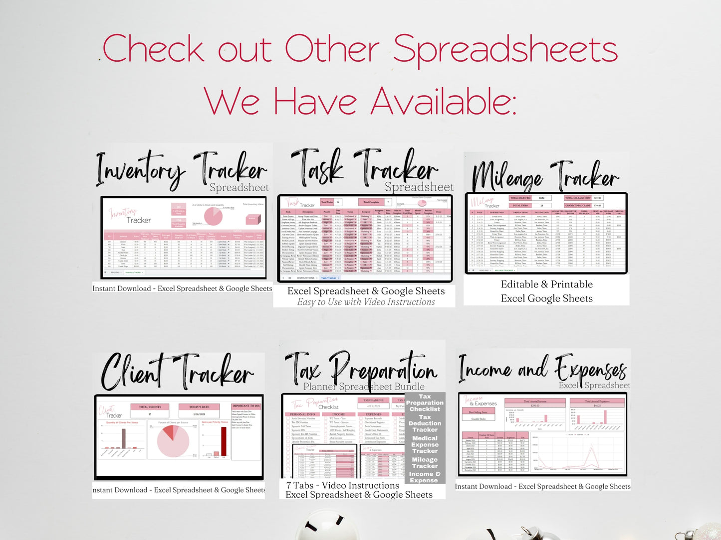 Christmas Wish List Template Google Sheets and Excel Spreadsheet