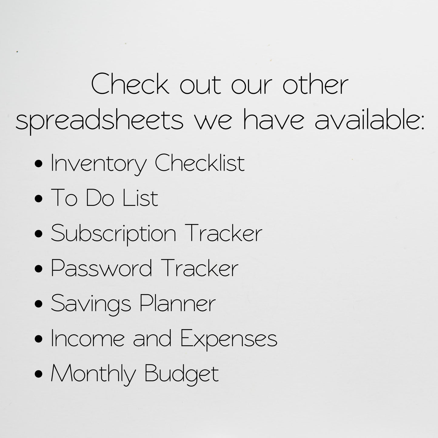 Clothing Inventory Tracker Google Sheet
