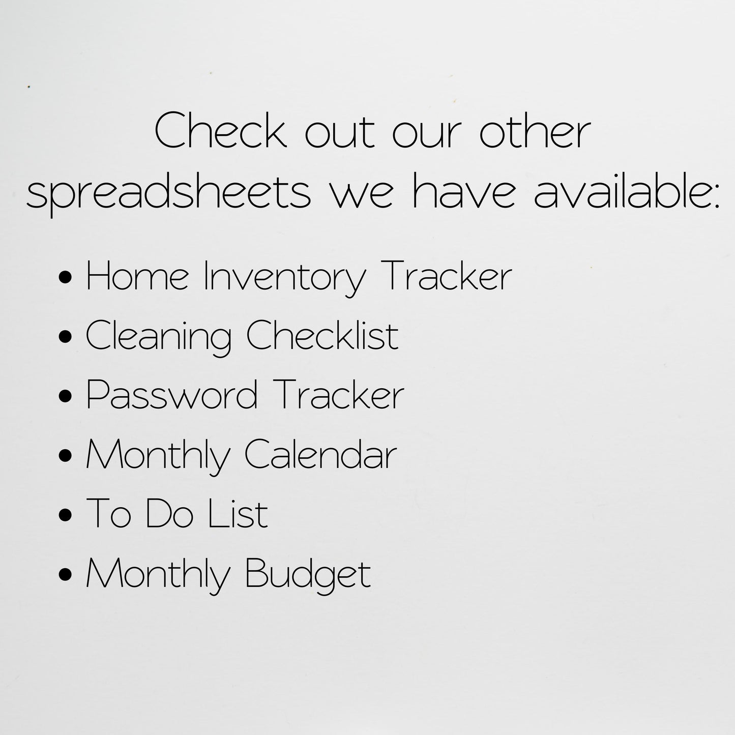 Change of Address Checklist Google Sheet