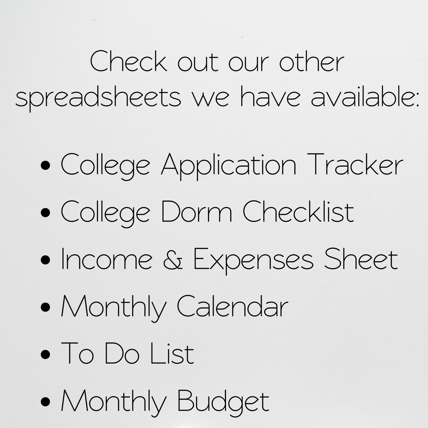 College Scholarship Tracker Template Google Sheets and Excel Spreadsheet