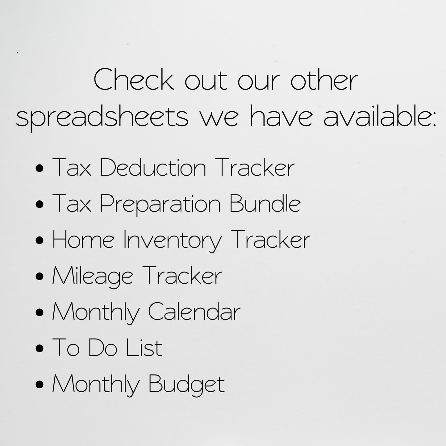 Tax Prep Checklist Google Sheet