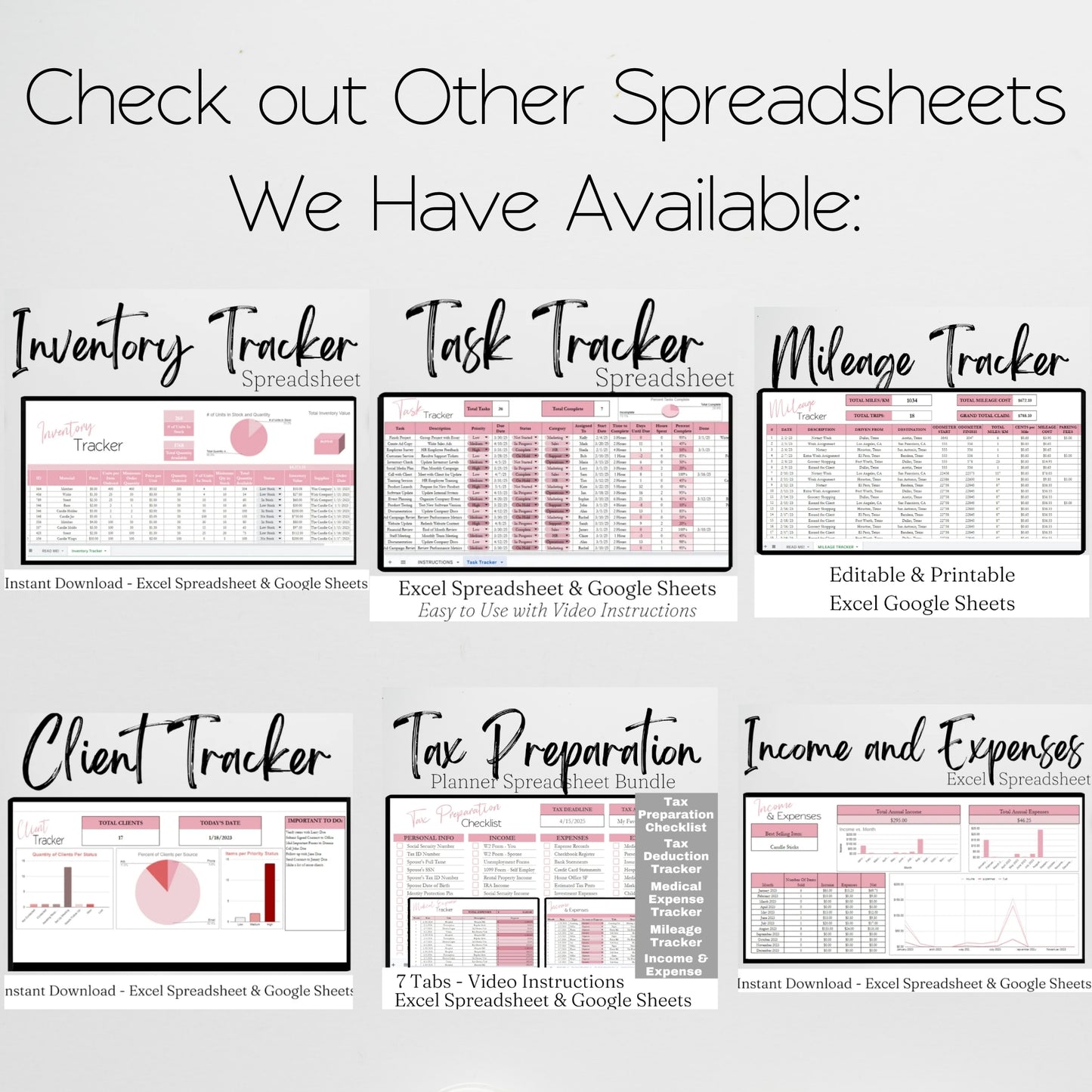 Address Book Google Sheet and Excel Spreadsheet