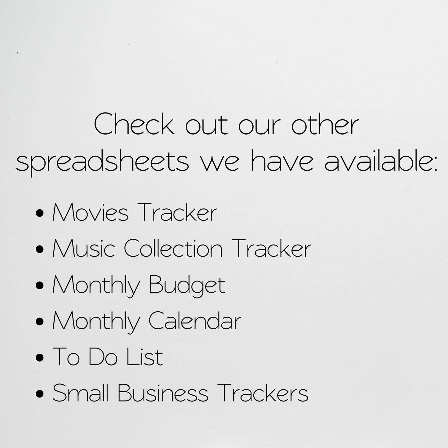 TV Show Tracker Excel Spreadsheet Google Sheet