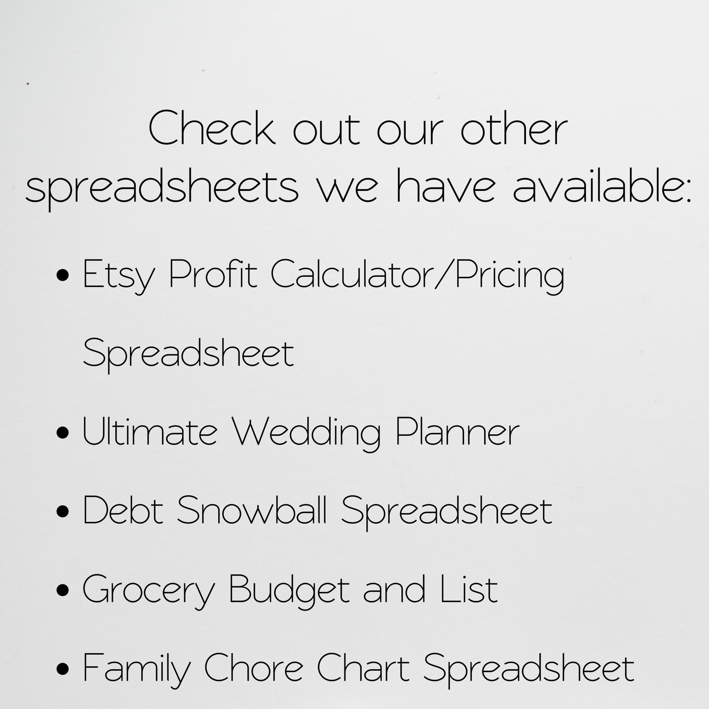 Cleaning Supplies Checklist Google Sheet and Excel Spreadsheet