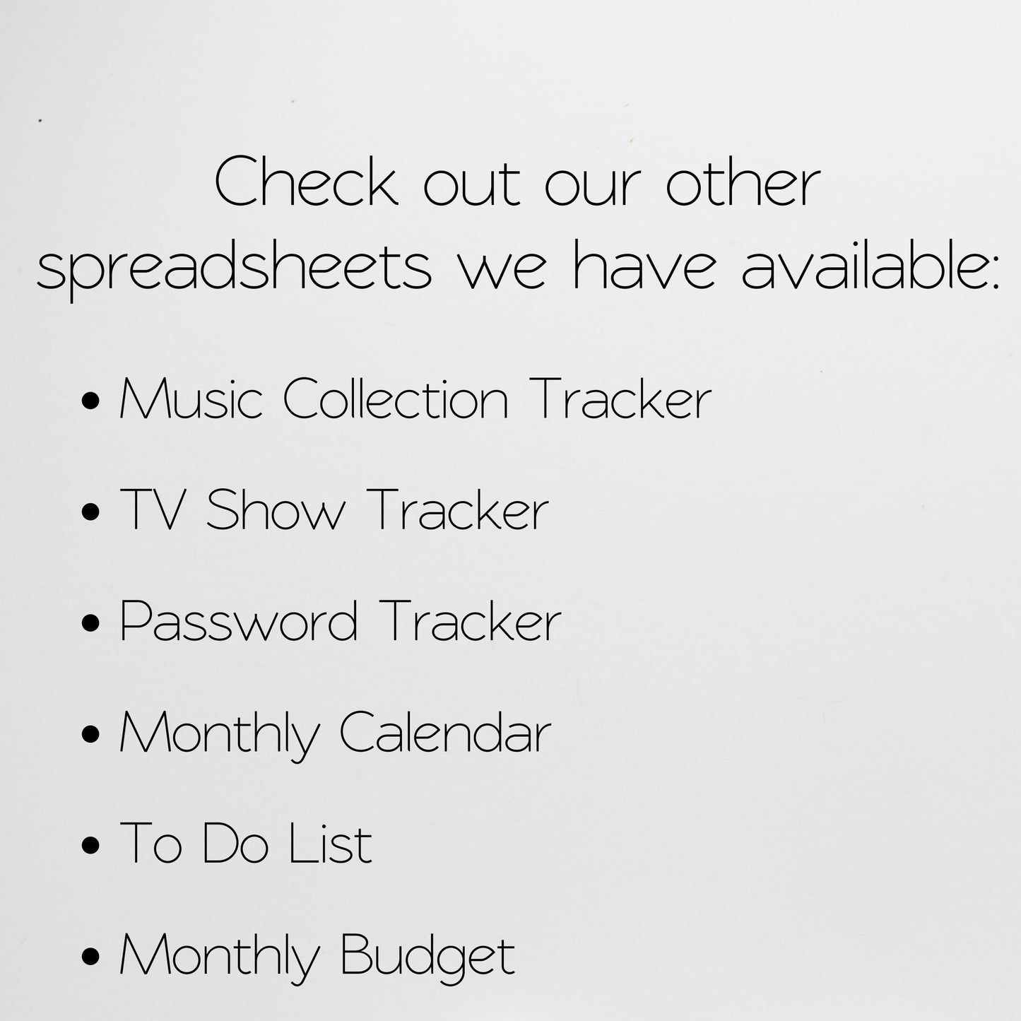 Movie Tracker Google Sheet and Excel Spreadsheet