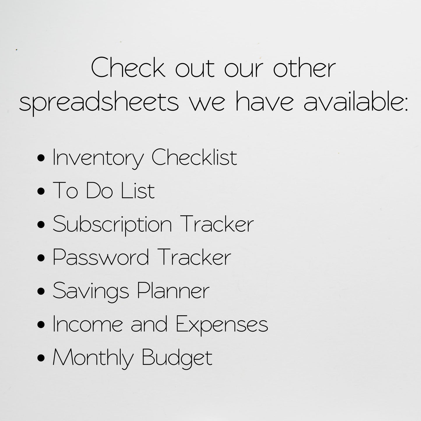 Home Moving Planner Bundle Google Sheet and Excel Spreadsheet