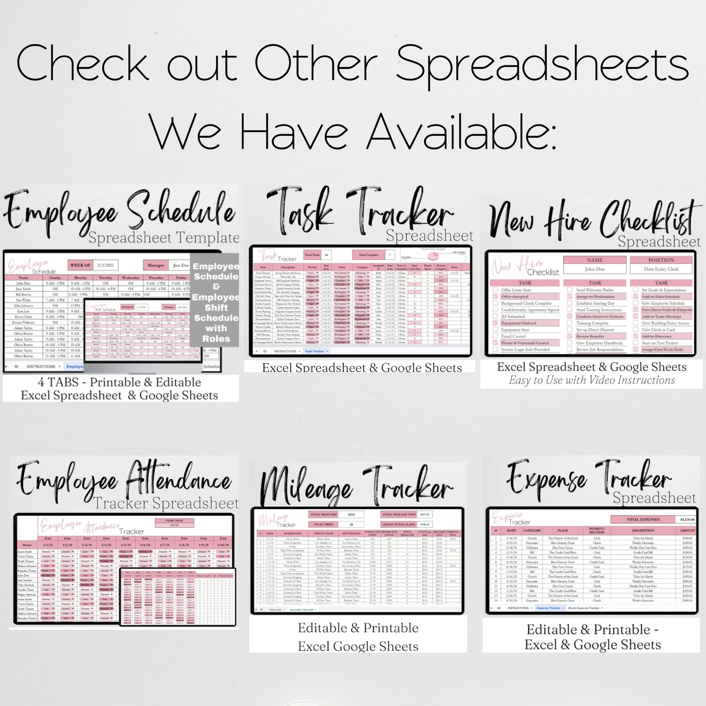 Company Budget Spreadsheet Template Google Sheets and Excel Spreadsheet - Small Business Budgeting