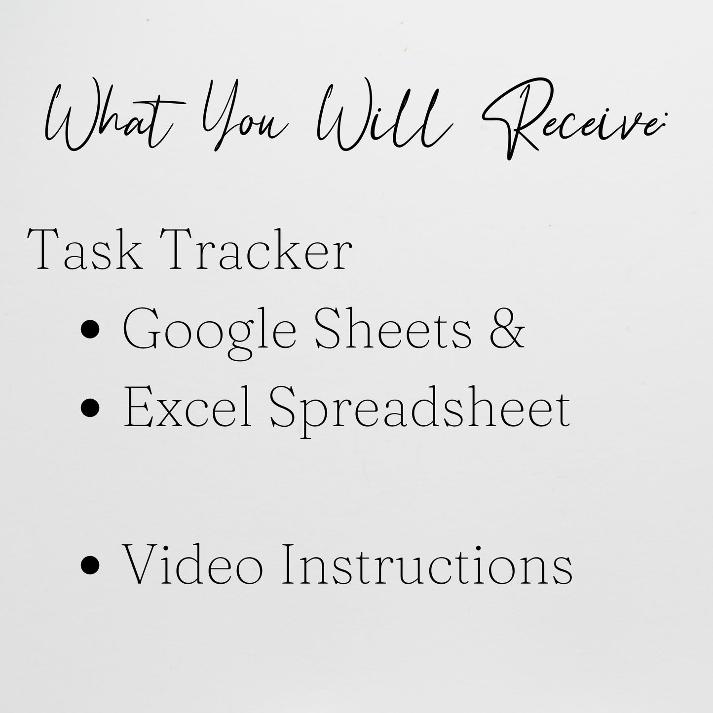 Task Tracker Template Google Sheets and Excel Spreadsheet