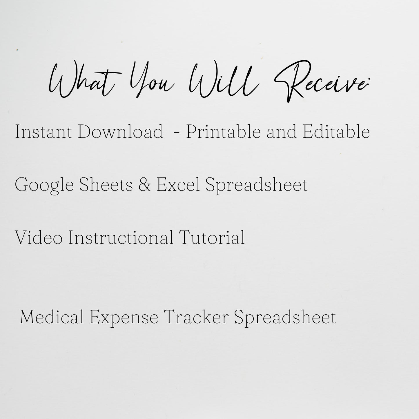 Medical expense Tracker Excel Spreadsheet Google Sheet