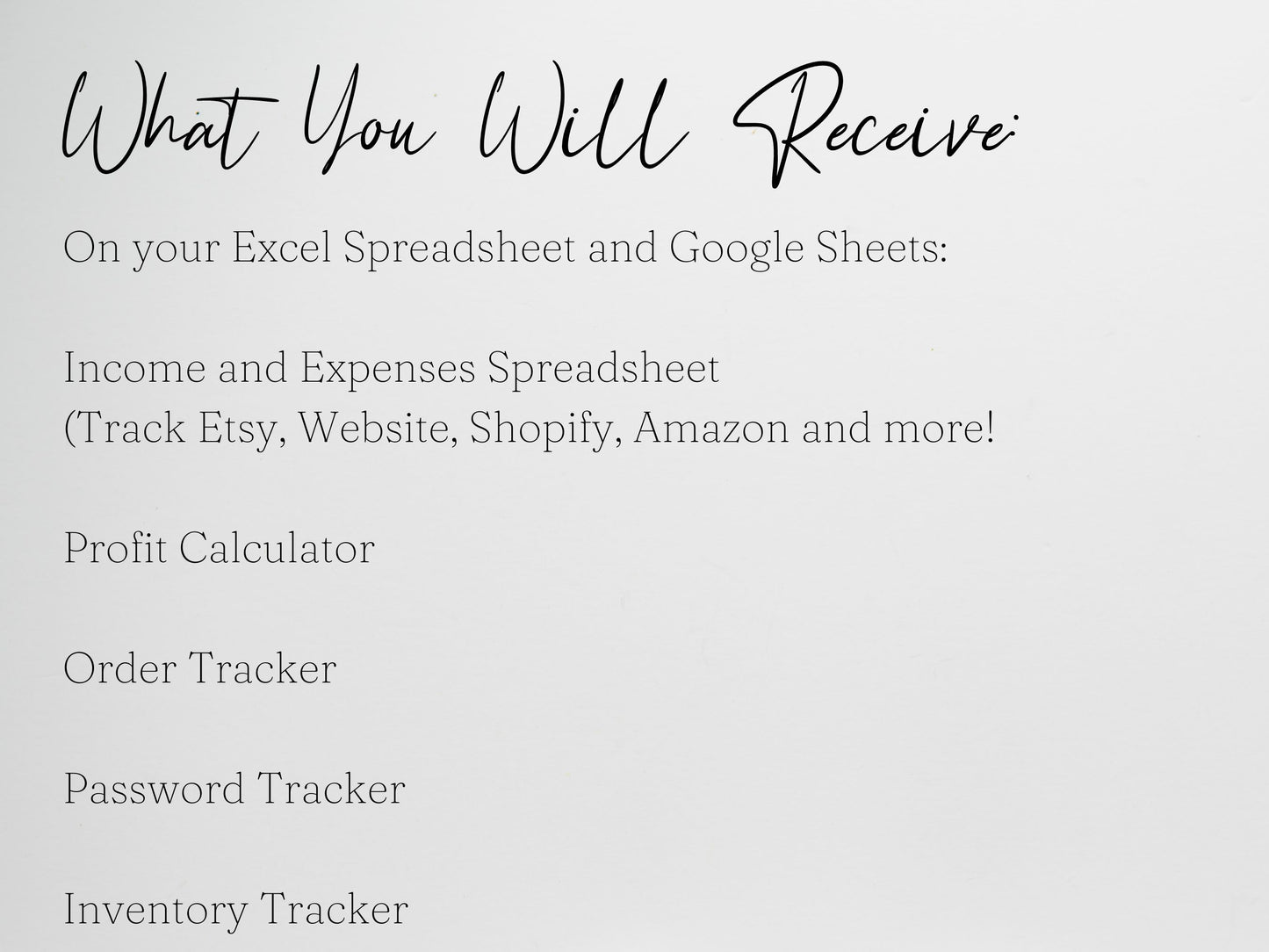 Business Bundle Template Google Sheets Excel Spreadsheet