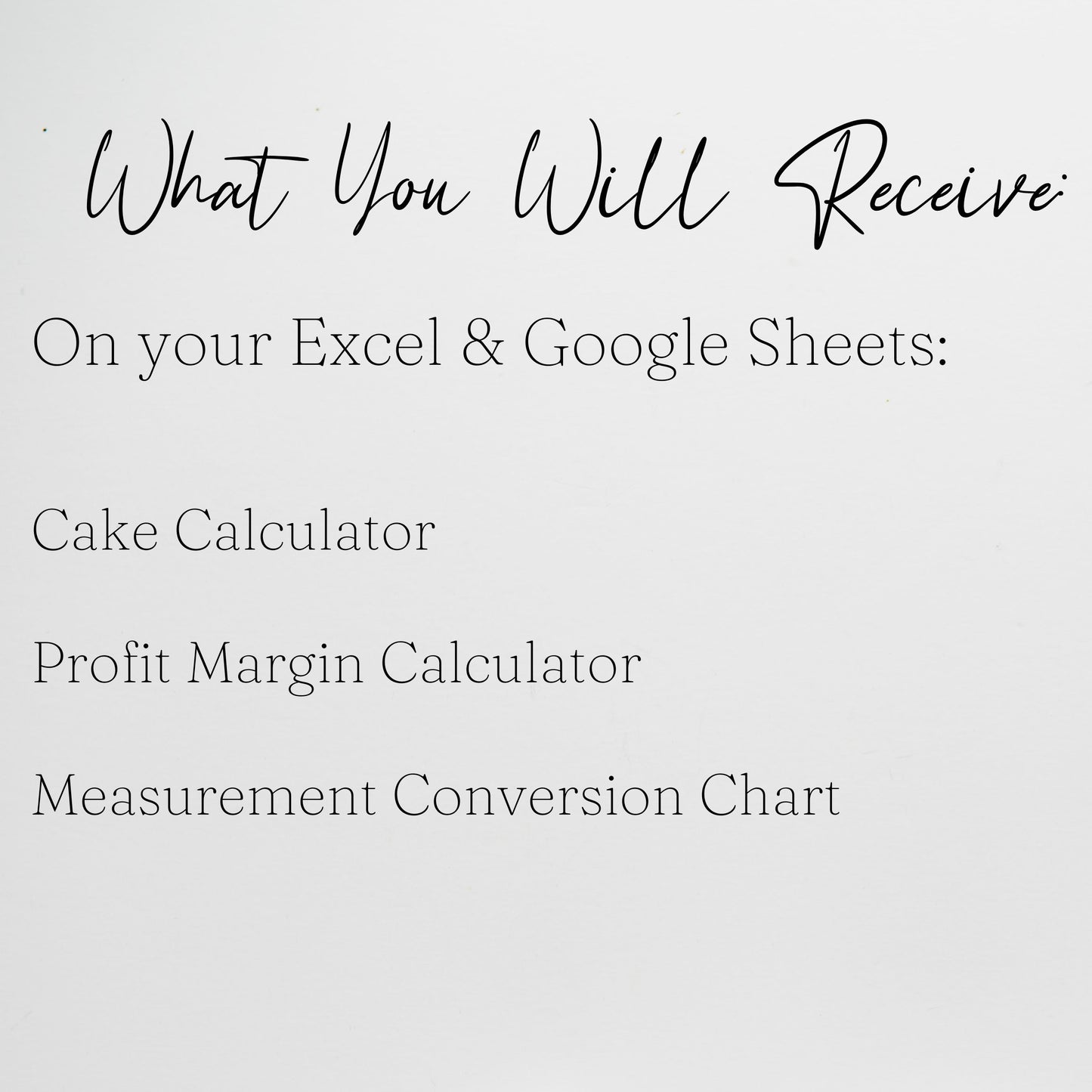 Cake Calculator Template Google Sheets and Excel Spreadsheet