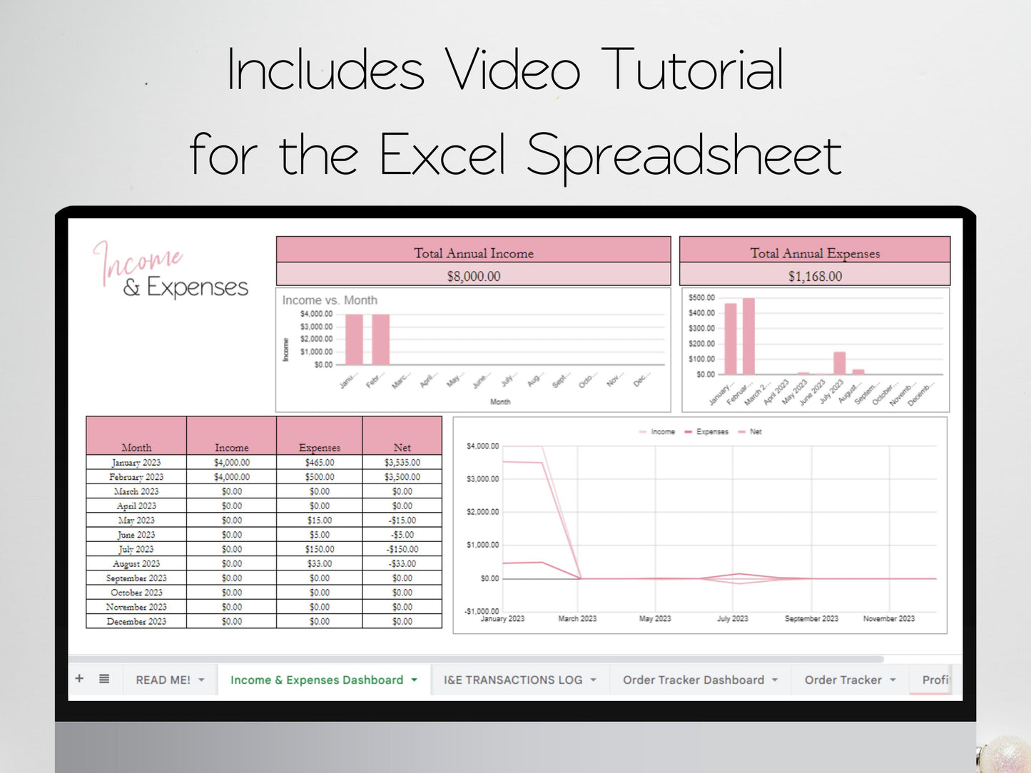 Business Bundle Template Google Sheets Excel Spreadsheet