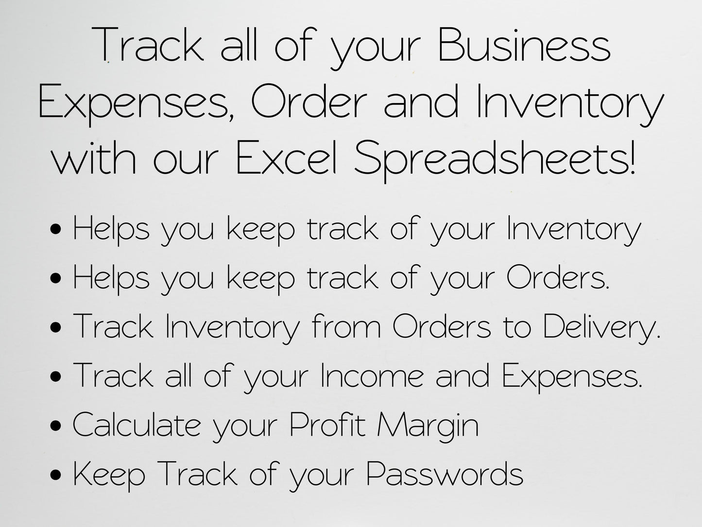 Business Bundle Template Google Sheets Excel Spreadsheet