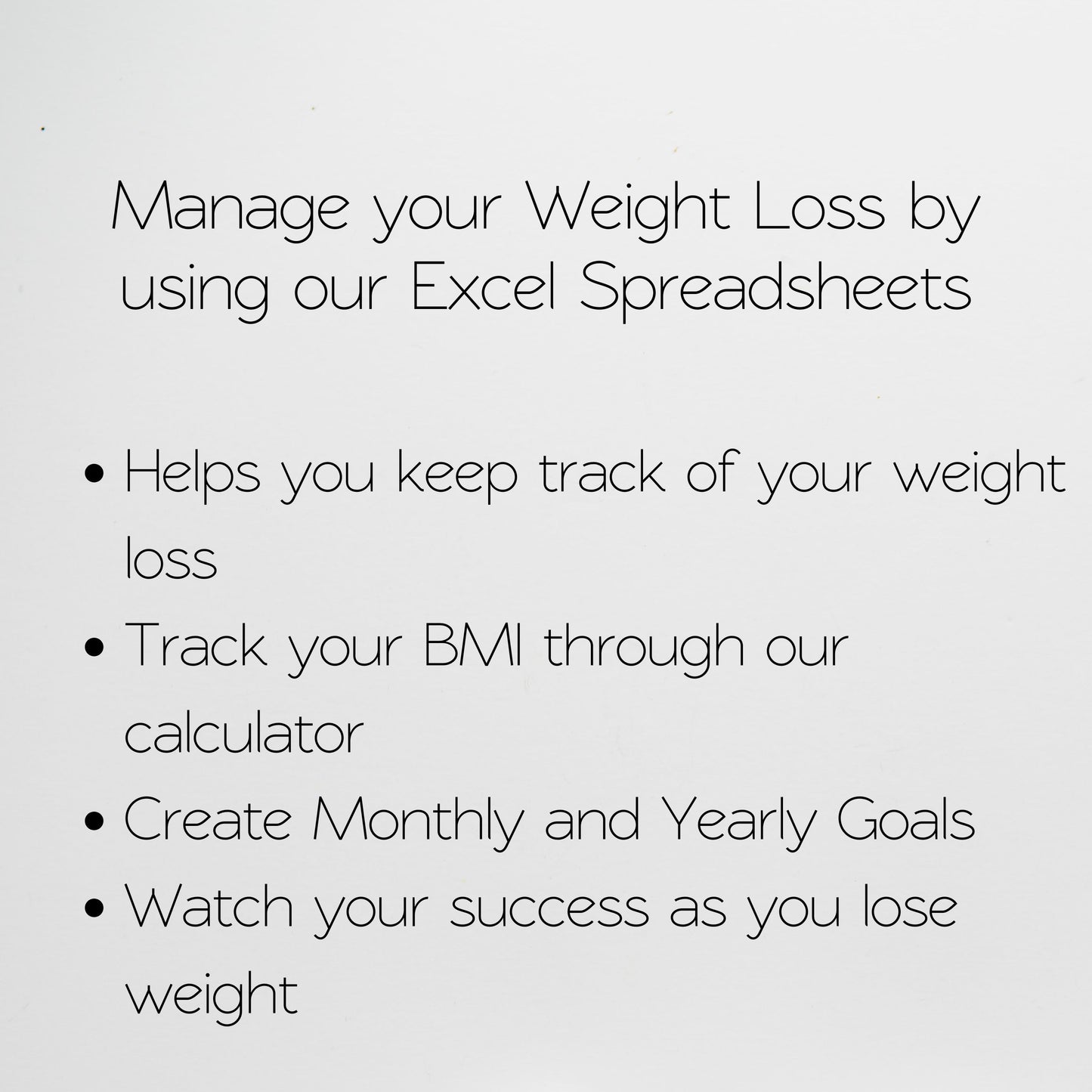 Weight Loss Tracker Template Google Sheets Excel Spreadsheet