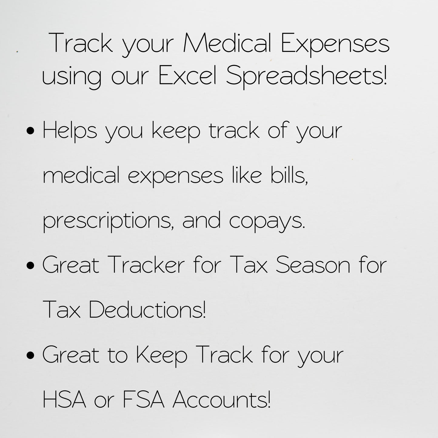 Medical expense Tracker Excel Spreadsheet Google Sheet