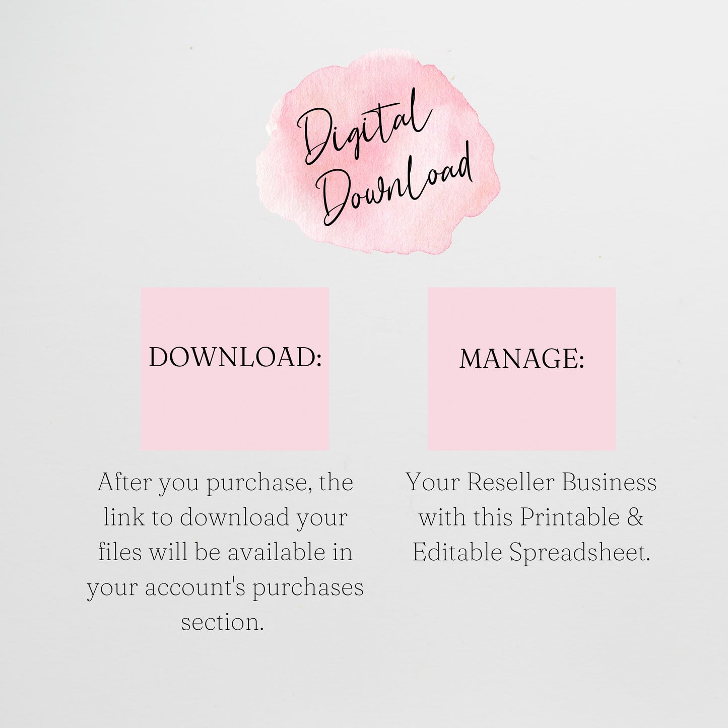 Reseller Business Planner Template Google Sheet and Excel Spreadsheet