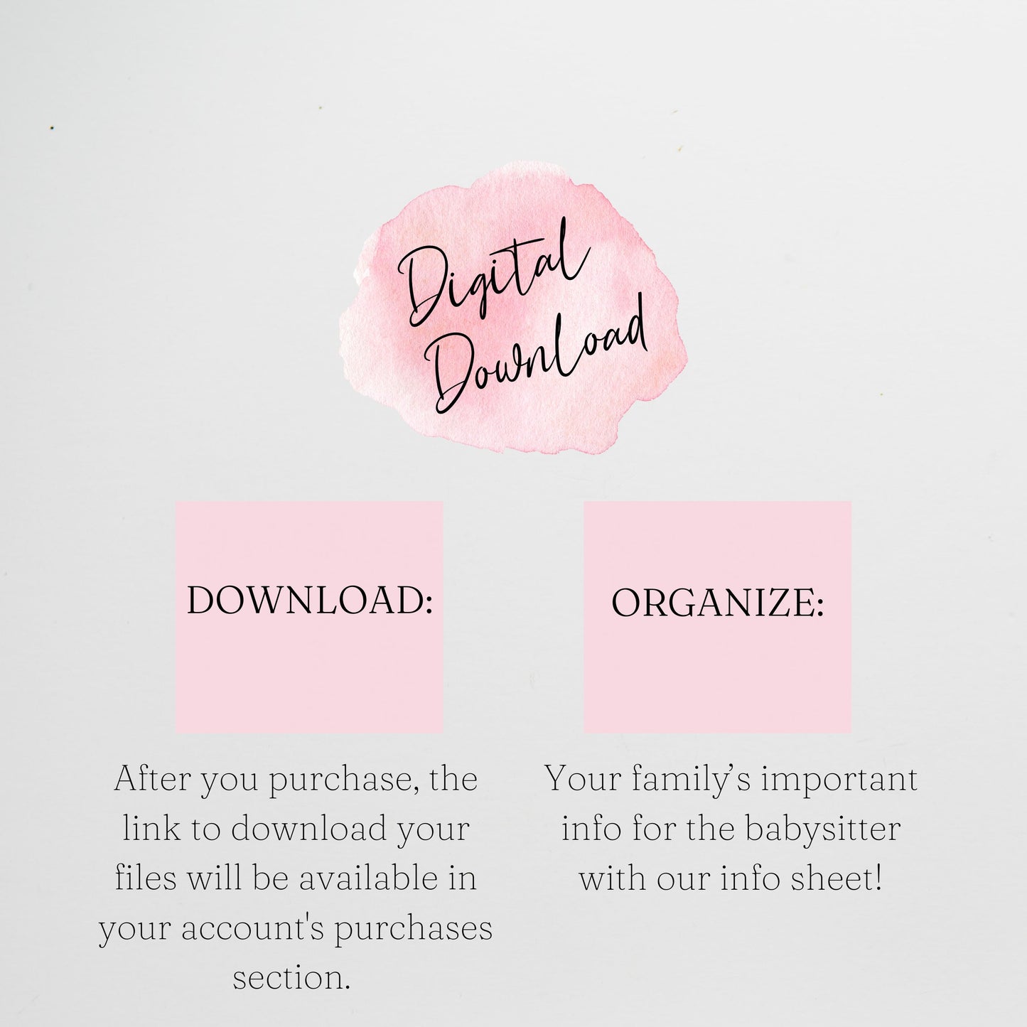 Babysitter Info Sheet Excel Spreadsheet Google Sheet