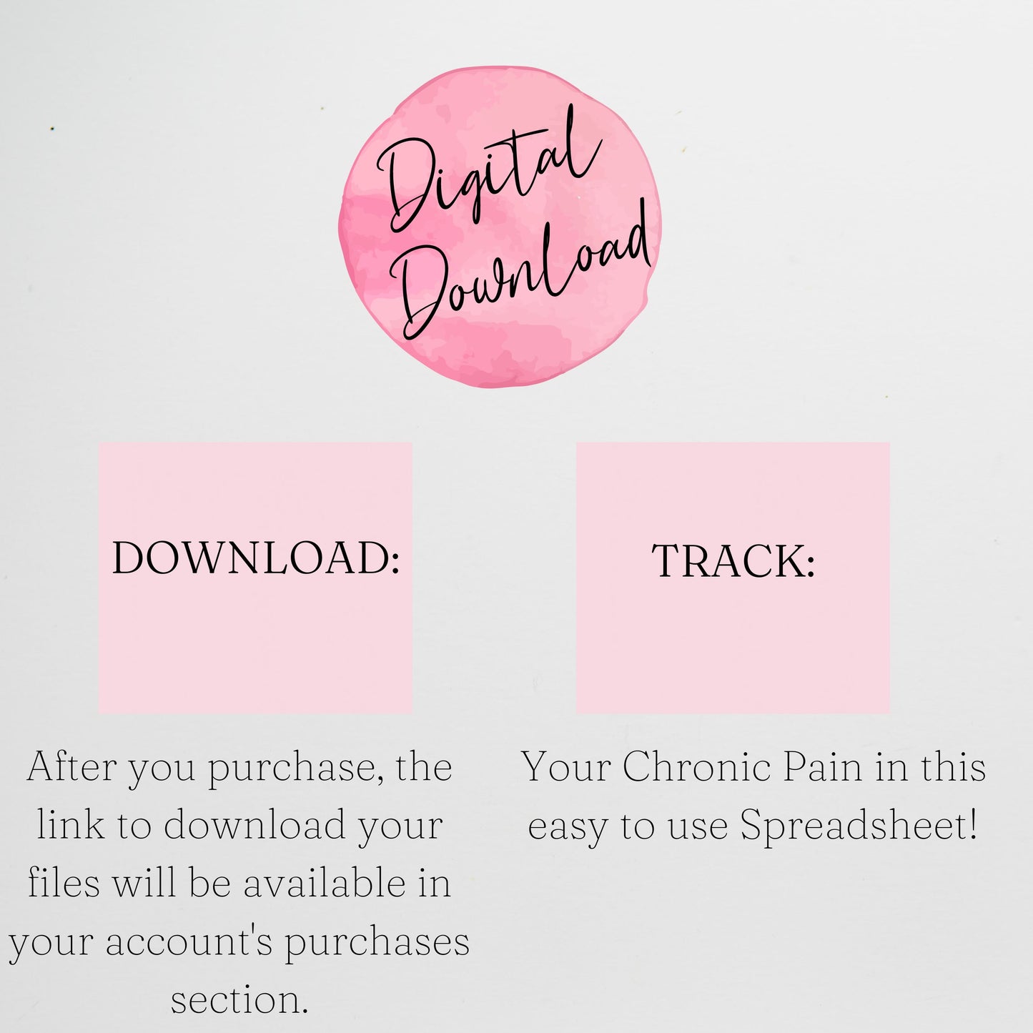 Chronic Pain Tracker Google Sheet