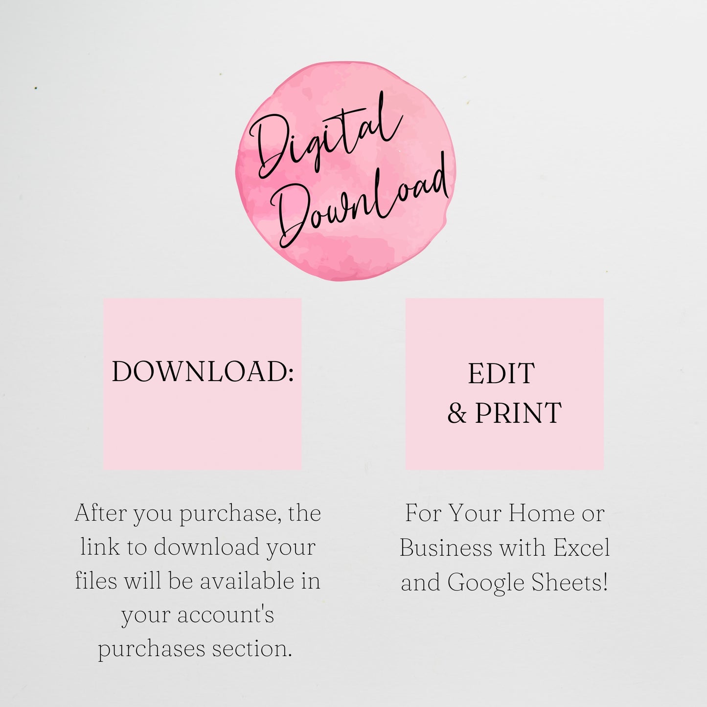 Bathroom Cleaning Checklist Google Sheets and Excel Spreadsheet