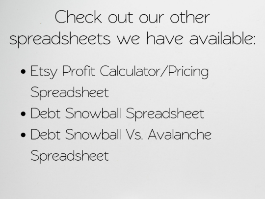 Debt Avalanche Template Google Sheets Excel Spreadsheet