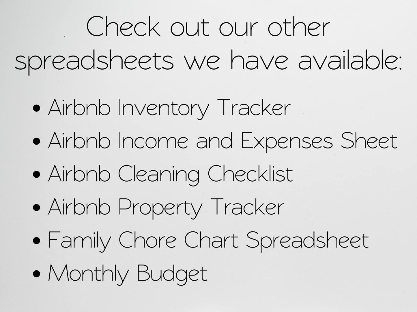 Airbnb Subscription Tracker Template Google Sheets Excel Spreadsheet