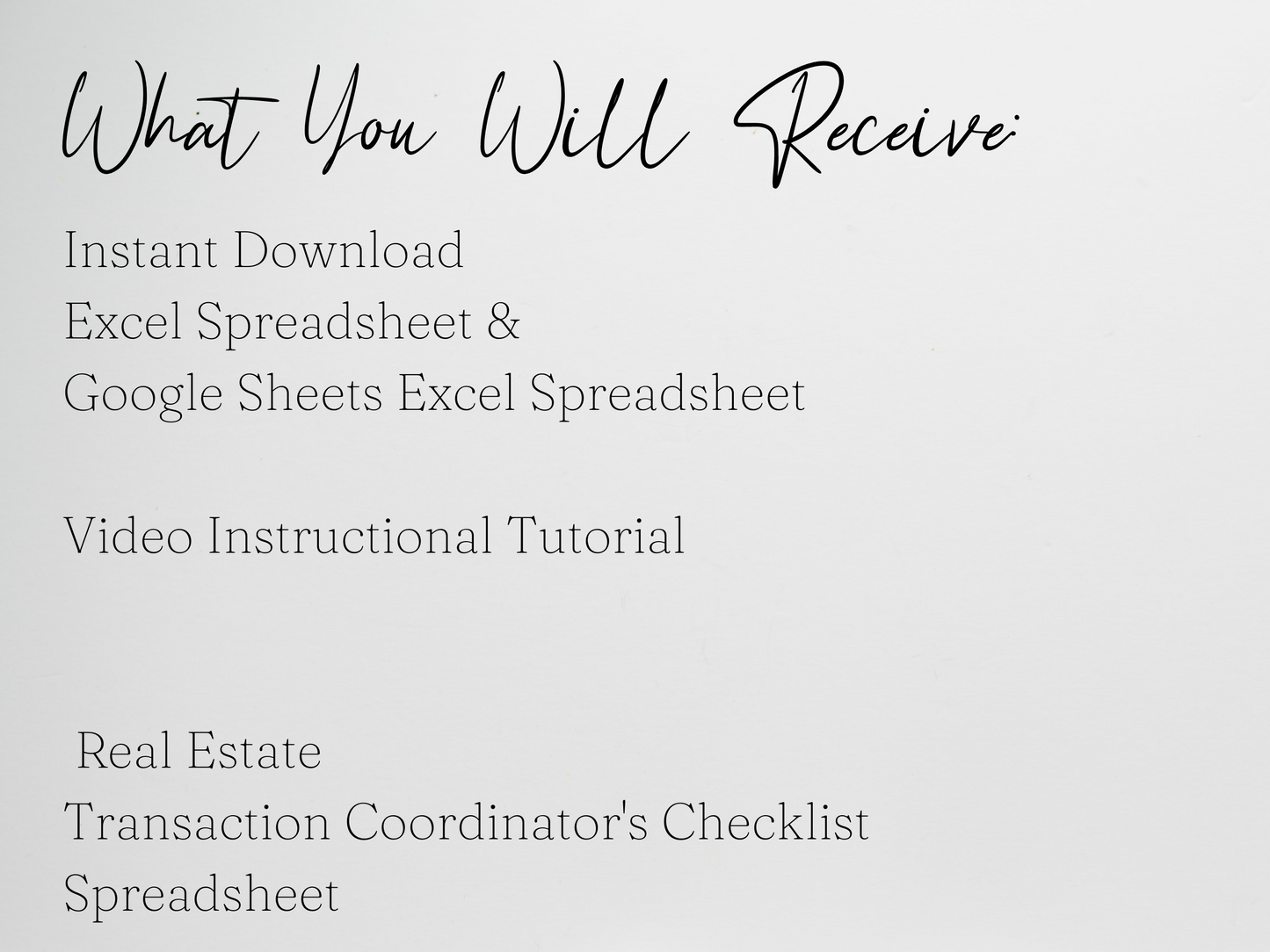 Real Estate Transaction Coordination Checklist Template Google Sheets Excel Spreadsheet