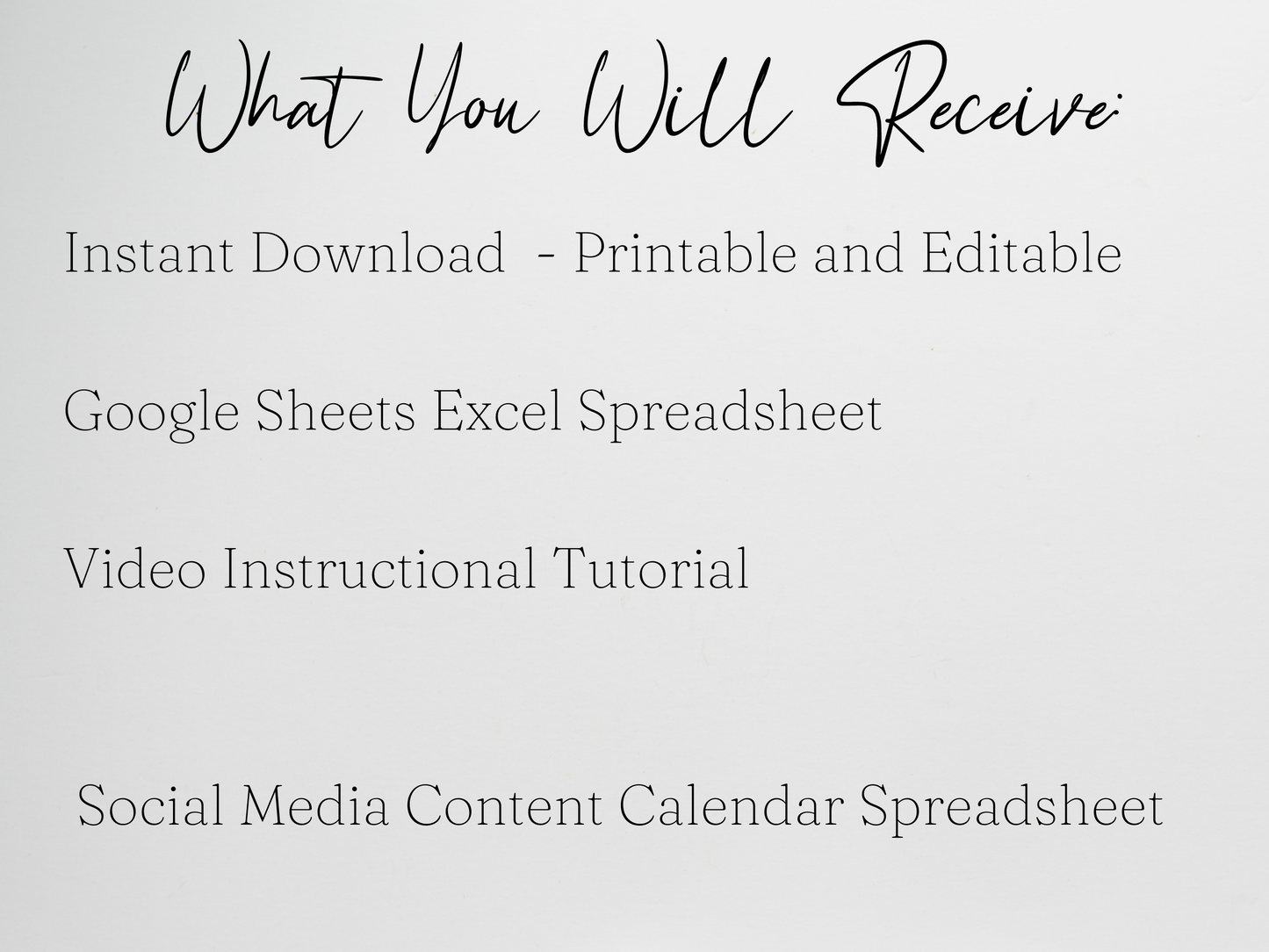 Social Media Content Calendar Template Google Sheets Excel Spreadsheet
