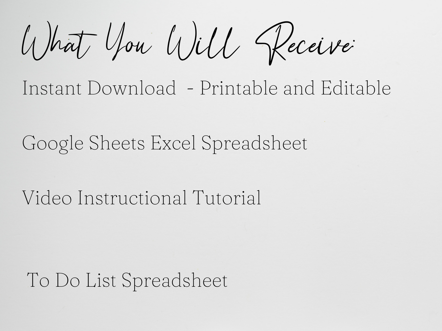 To Do List Template Google Sheets Excel Spreadsheet