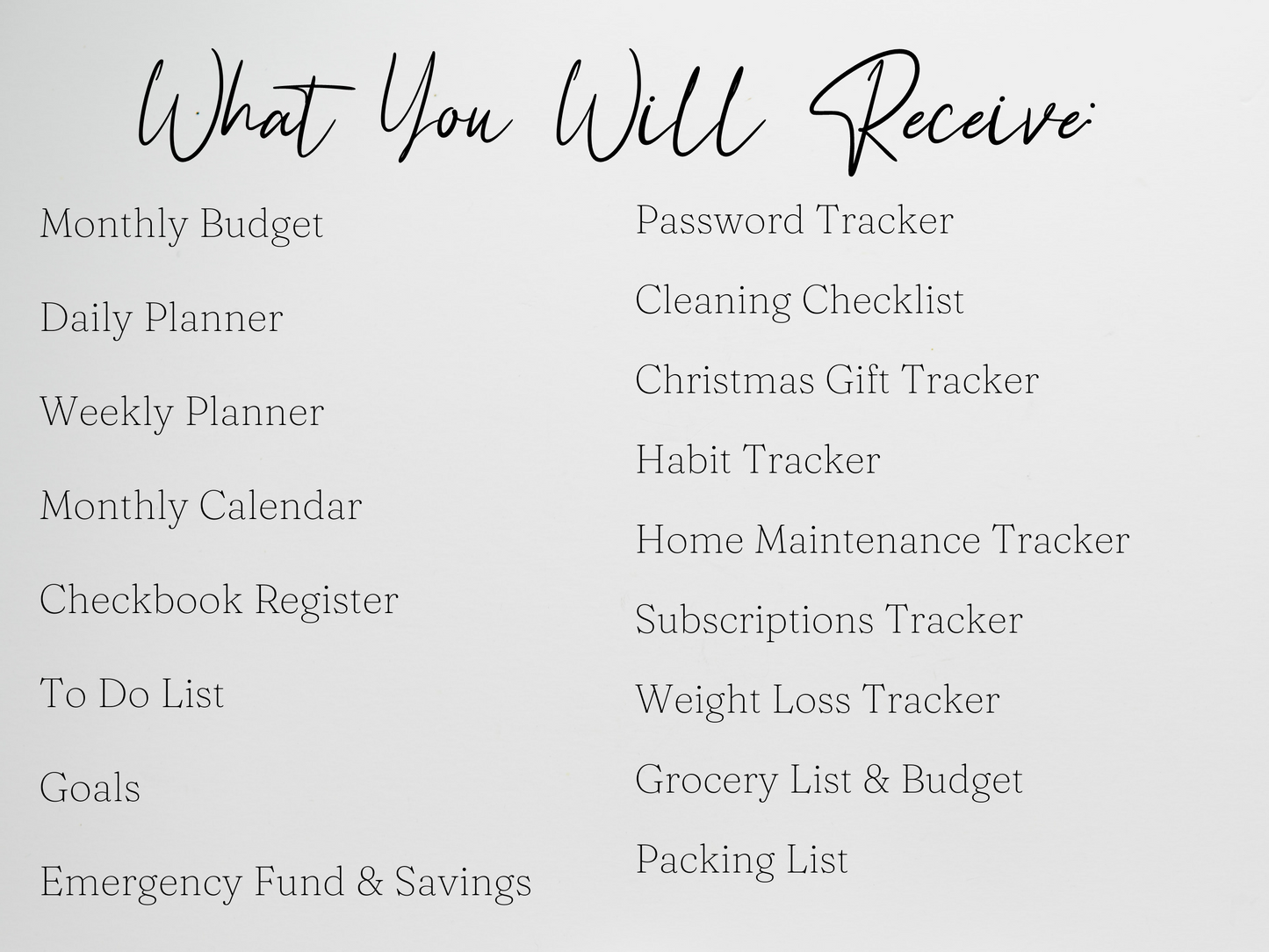 Ultimate ADHD Life Planner Template Google Sheets Excel Spreadsheet