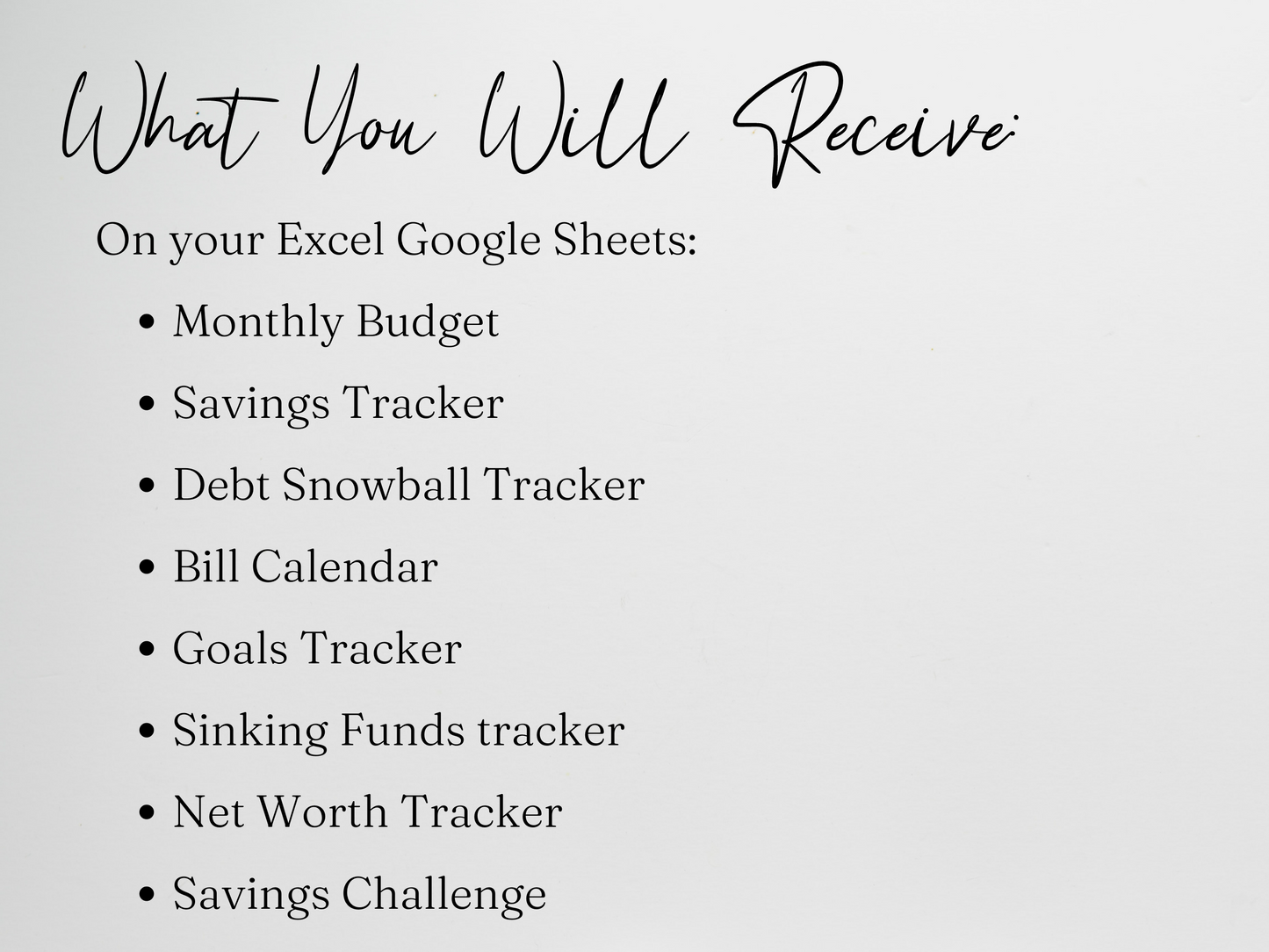Ultimate Financial Planner Template Google Sheets Excel Spreadsheet