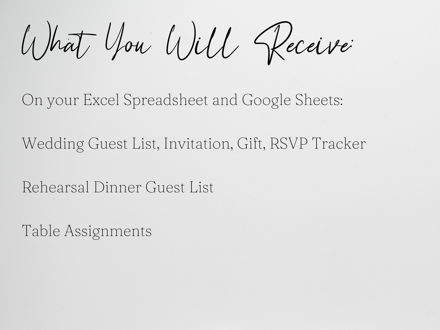 Wedding Guest List Template Google Sheets Excel Spreadsheet