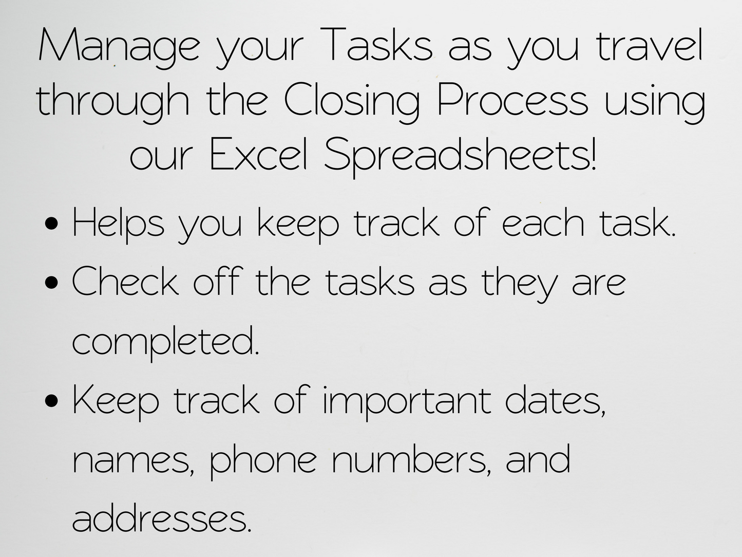 Real Estate Transaction Coordination Checklist Template Google Sheets Excel Spreadsheet