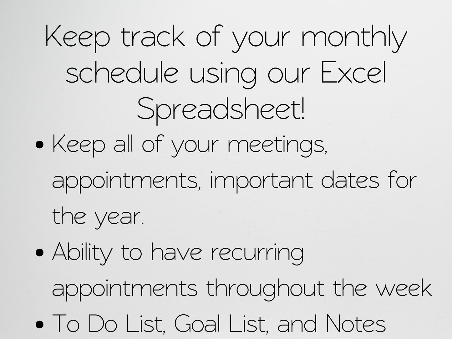 Monthly Calendar Template Google Sheets