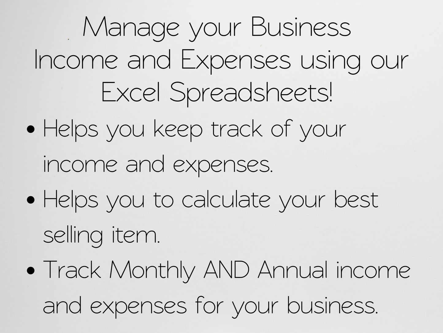 Business Income and Expenses Template Google Sheets Excel Spreadsheet