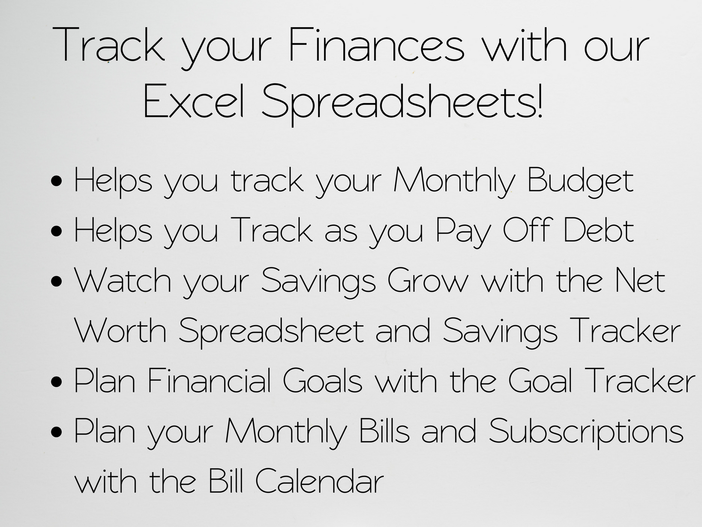Ultimate Financial Planner Template Google Sheets Excel Spreadsheet