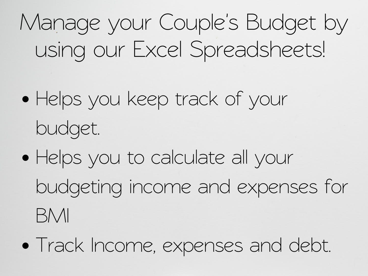 Couples Budget Template Google Sheets Excel Spreadsheet