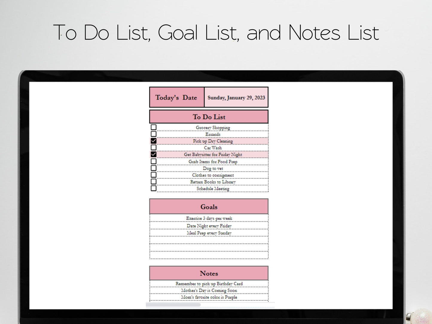 Monthly Calendar Template Google Sheets