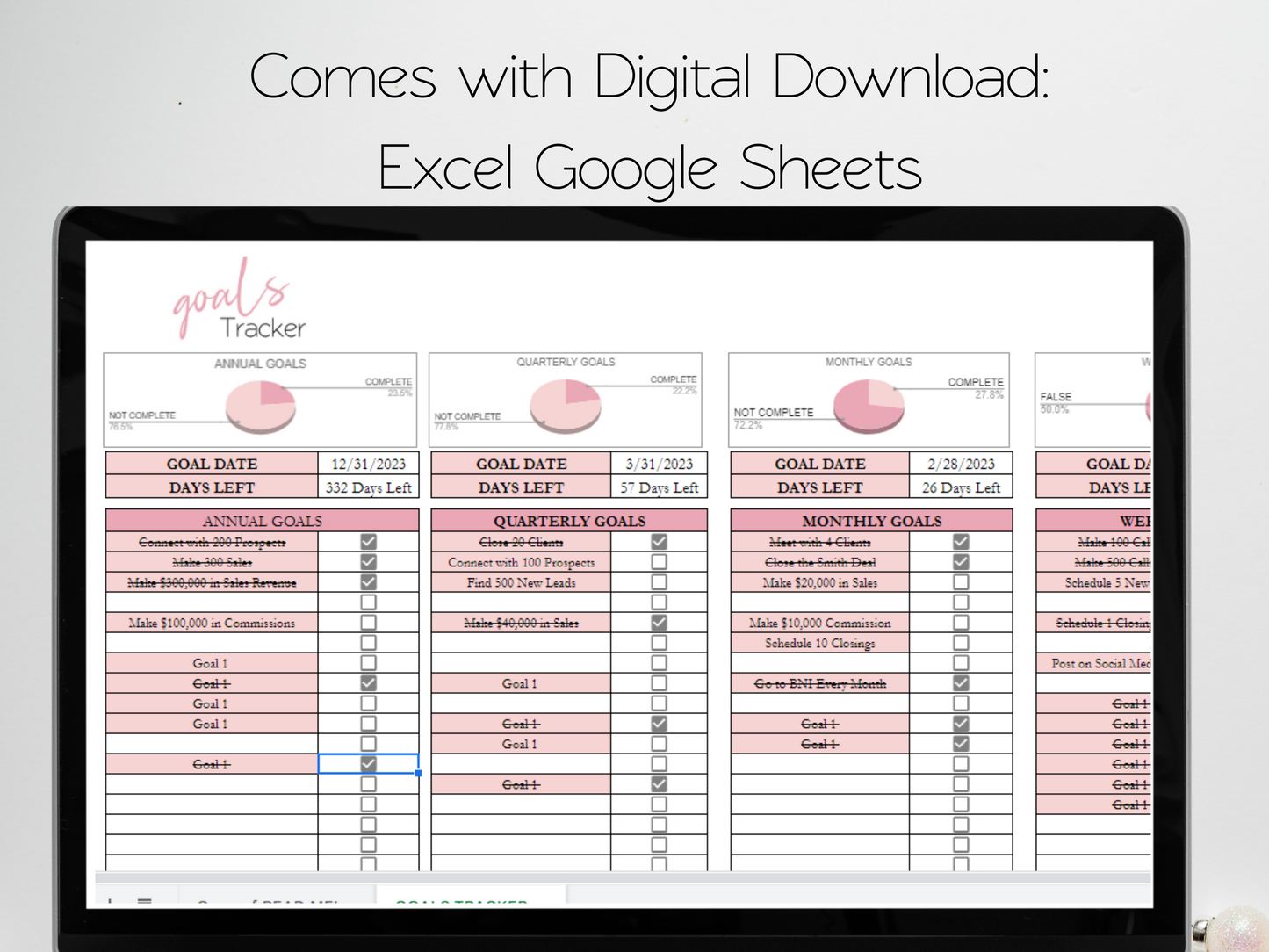 Ultimate Financial Planner Template Google Sheets Excel Spreadsheet