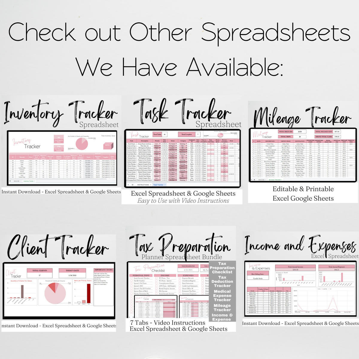Reseller Inventory Tracker Template Google Sheets and Excel Spreadshee ...