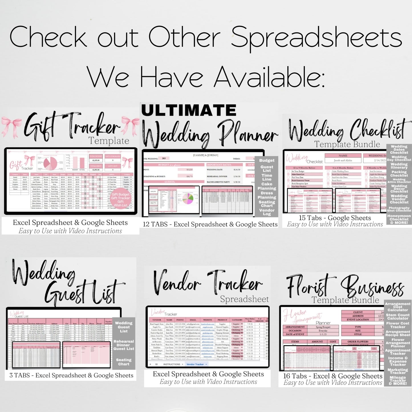 Event Budget Template Google Sheets and Excel Spreadsheet