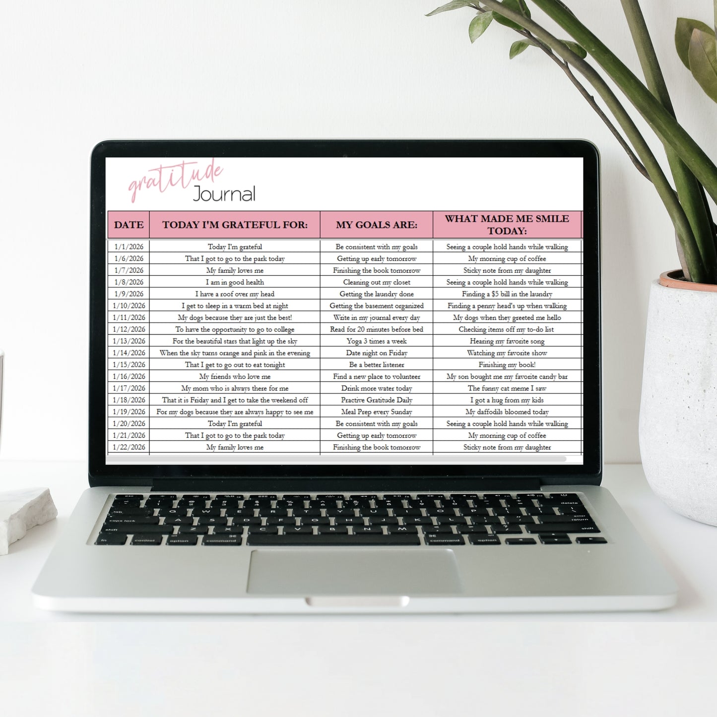 Health Tracker Bundle Google Sheet and Excel Spreadsheet Template