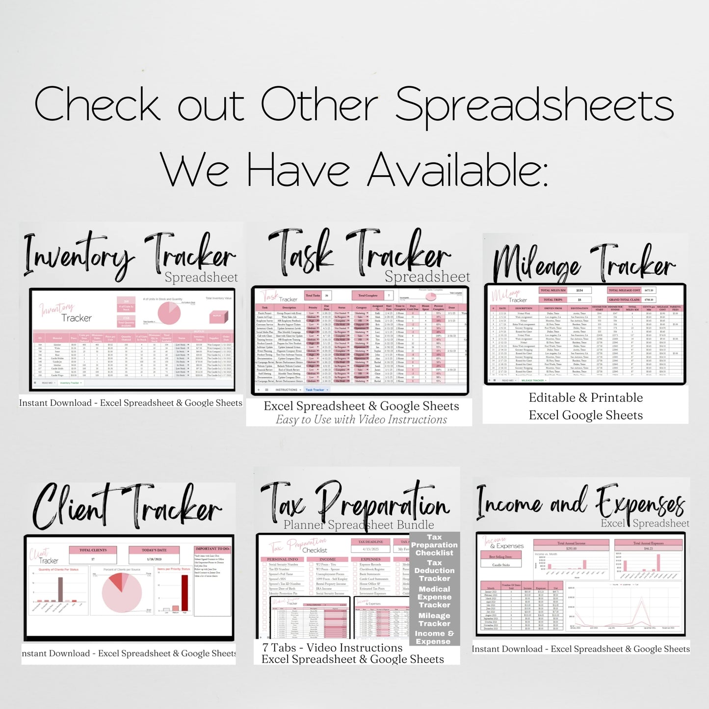 Rent Ledger Template Google Sheets and Excel Spreadsheet
