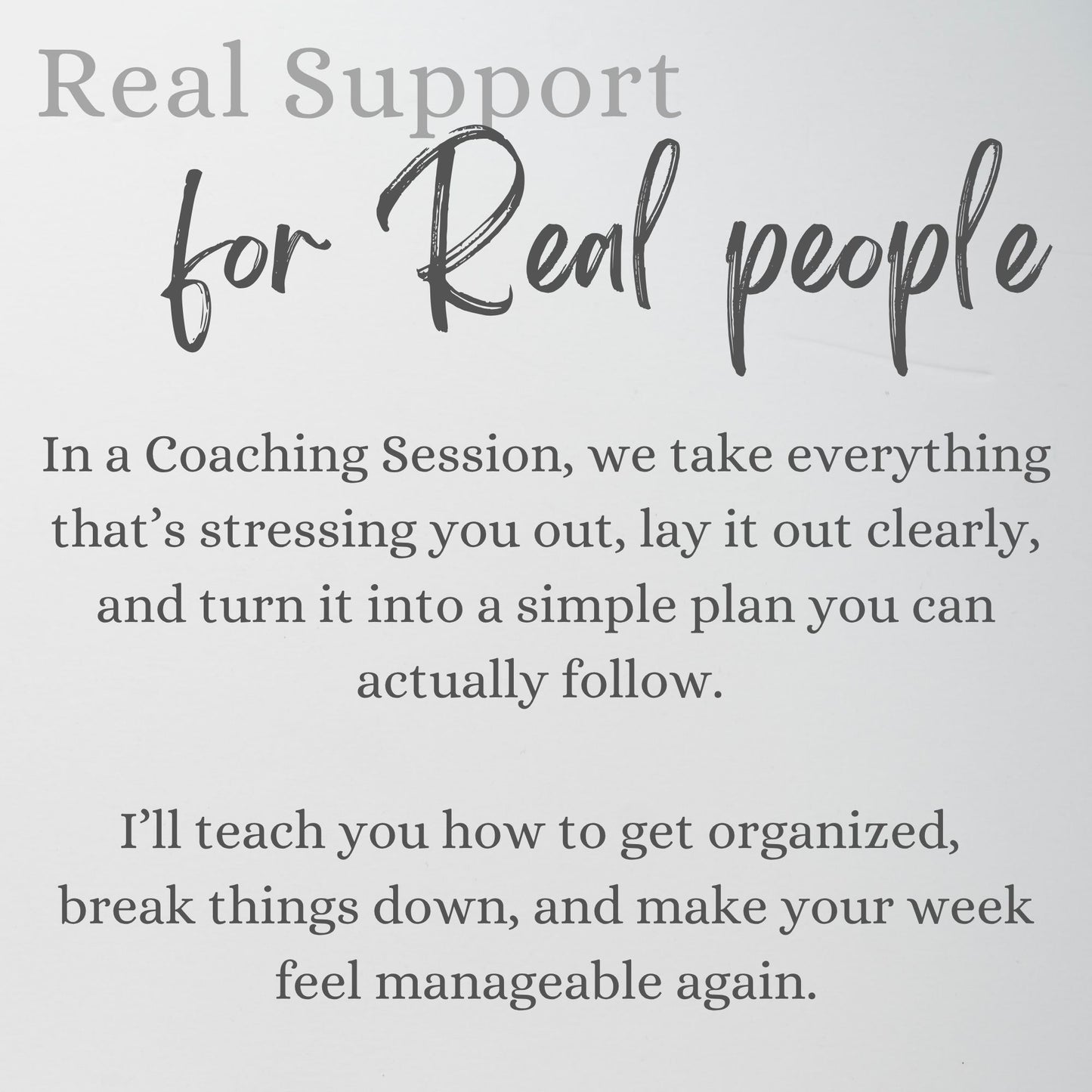 Productivity Coaching | Get Organized, Time Management, Reduce Overwhelm & Build a Simple Action Plan (ADHD‑Friendly)