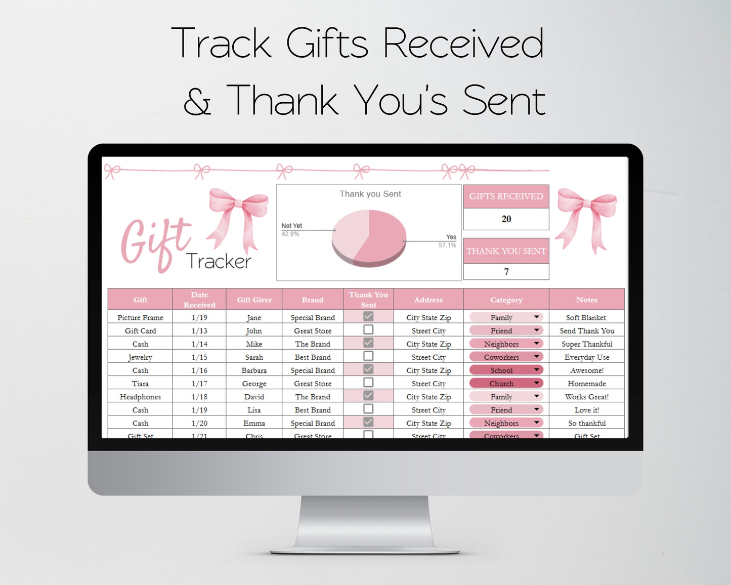 Quinceañera Planner Spreadsheet | Party Planning Template (Google Sheets & Excel) - Budget, Itinerary, Meals, Timeline