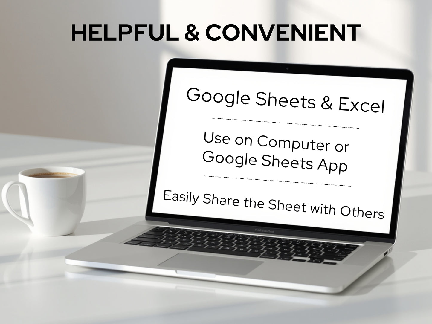 Simple Monthly Budget Template | Google Sheets & Excel Template - Premium Version