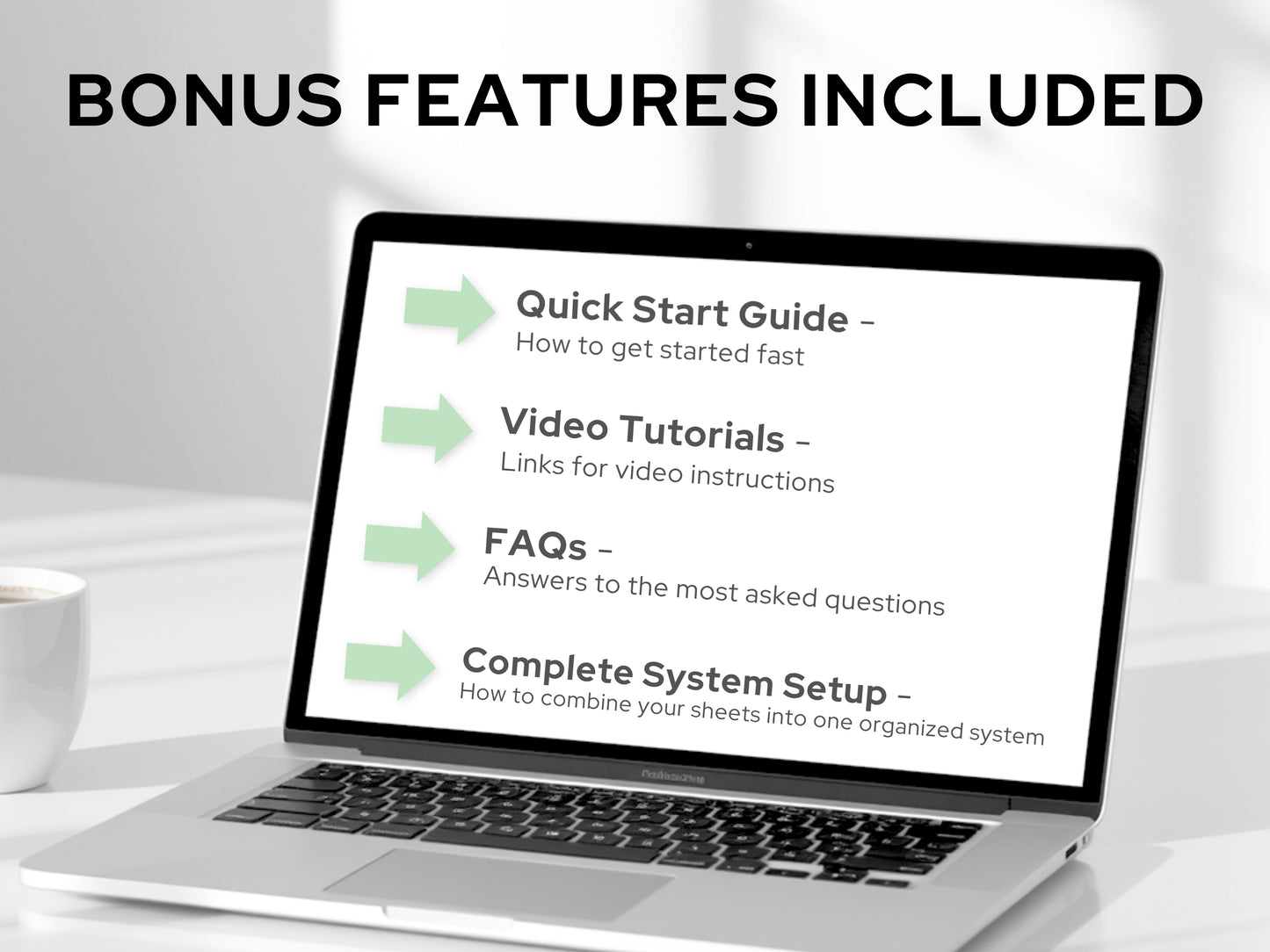Simple Monthly Budget Template | Google Sheets & Excel Template - Premium Version